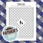 Father'S Day Hidden Word Puzzle (Free Pdf) In Father Day Hidden Pictures