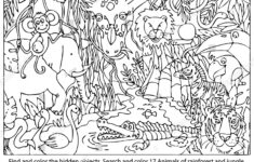 Find Color Hidden Objects Search Color Stock Vector (Royalty Free with Hidden Pictures To Color