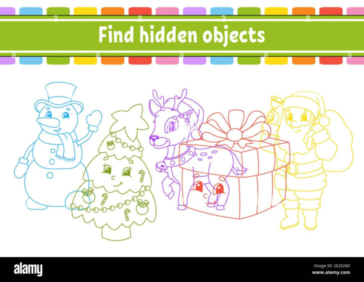Easy Hidden Pictures in Color