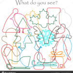 Find Hidden Objects Picture Christmas Theme Snowman Deer Mitten Inside Hidden Pictures Christmas Theme