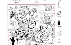 Find It! Spring Hidden Picture Worksheets - Mamas Learning Corner intended for Spring Hidden Pictures
