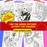 Find The Hidden Pictures Activity For Children Pdf With Answers With Highlights Hidden Pictures At The Museum Answers