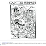 Find The Object Throughout Hidden Pictures Piggy Pumpkin Patch