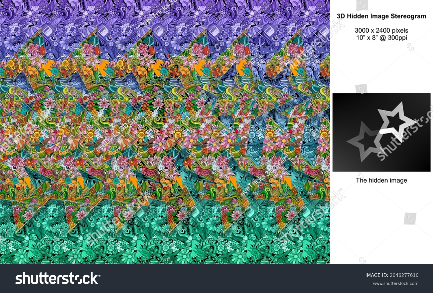 Foto- Und Bild-Portfolio Von Eyetricks 3D Stereograms for 3 Dimensional Hidden Pictures