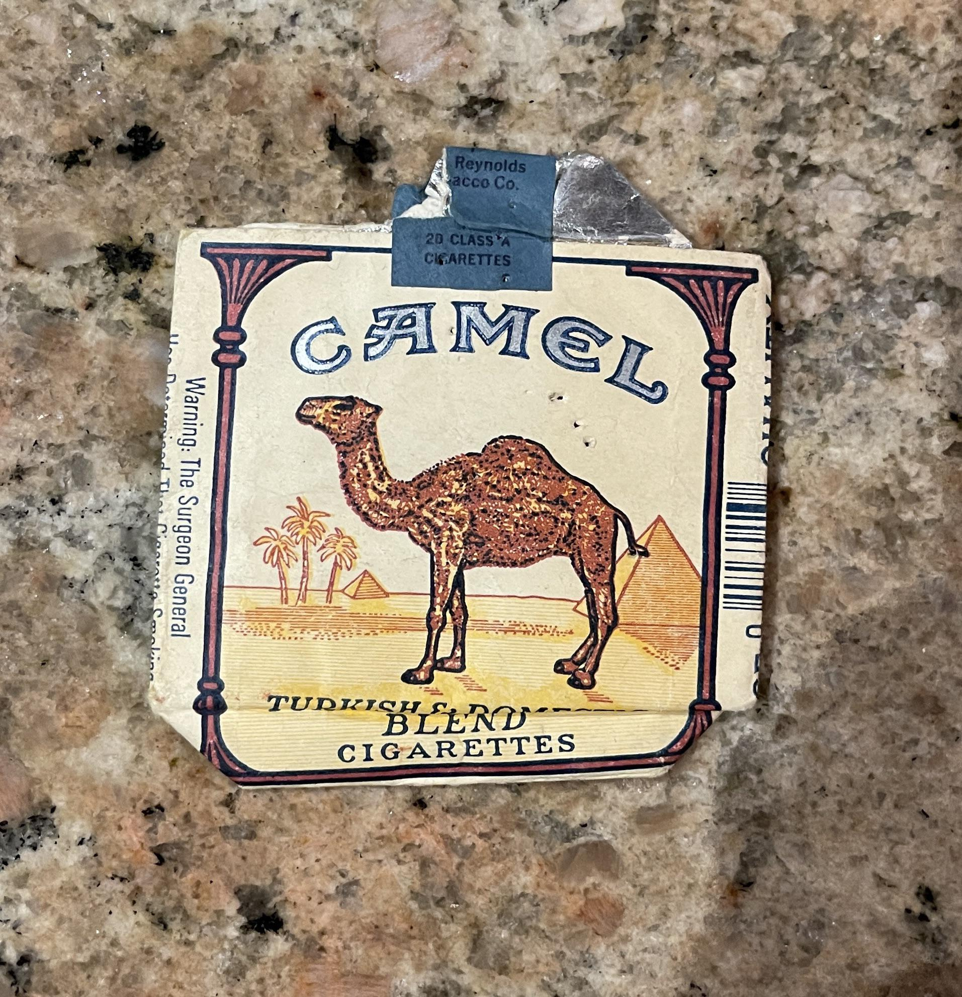 Found This Empty Pack Of Camel Cigarettes In The Bathroom Of A intended for Camel Cigarette Hidden Pictures