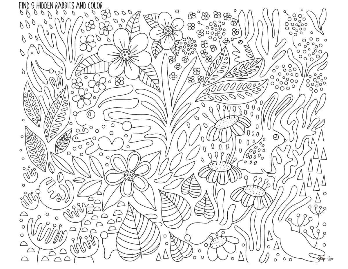 Free Hidden Picture Printables To Color | Skip To My Lou with Hidden Objects Printable Pictures