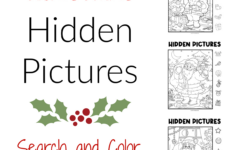 Free Hidden Pictures Printables For Kids - The Activity Mom for Easy Christmas Hidden Pictures