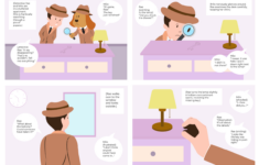 Free Pink And Purple Mystery Comic Strip Template To Edit Online inside Hidden Comic Pictures Printable