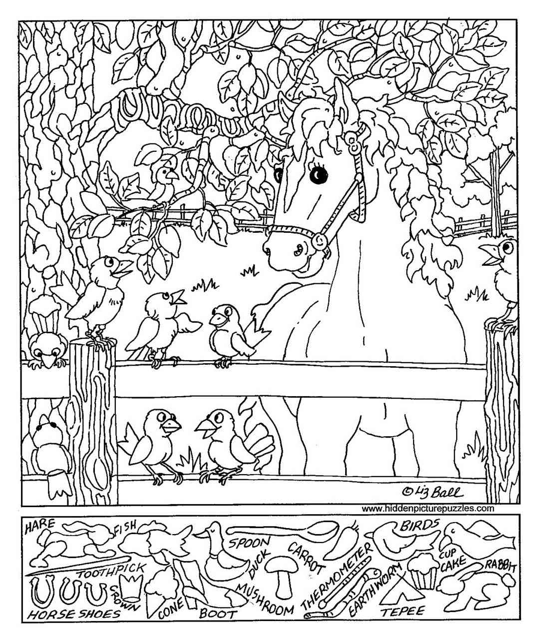 Free, Printable Hidden Picture Puzzles For Kids - Worksheets Library in Hidden Pictures To Fiwnliad Free