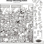 Free, Printable Hidden Picture Puzzles For Kids   Worksheets Library Regarding Free Printable Hidden Figures