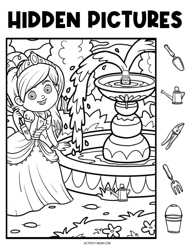 Easy Hidden Picture Printable