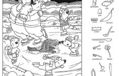 Free, Printable Hidden Picture Puzzles For Kids – Worksheets Library throughout Free Winter Hidden Pictures