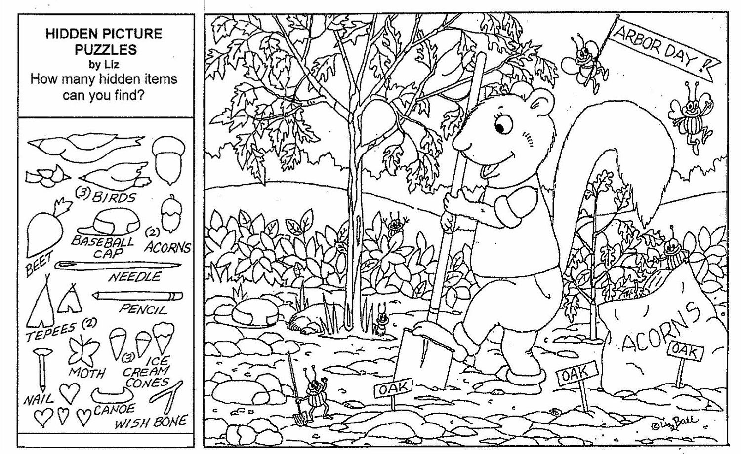Free Printable Hidden Picture Puzzles For Kids - Worksheets Library with Hidden Images Games Free Printable