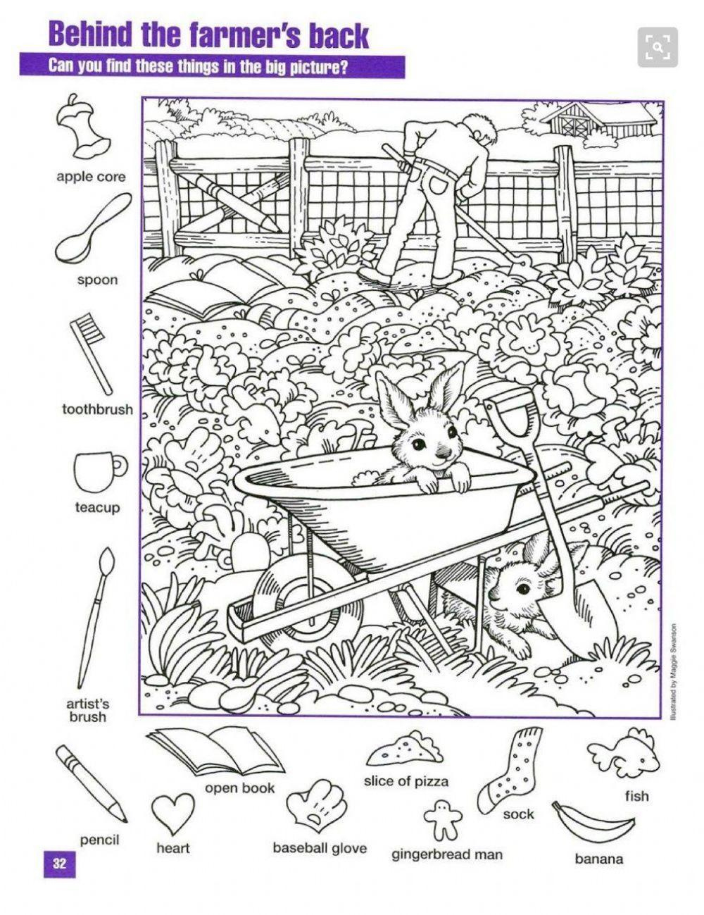 Free Printable Hidden Pictures For Kids | All Kids Network intended for Hidden Picture Printable For Men