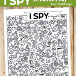 Free Printable I Spy St. Patrick'S Day Activity   Paper Trail Design Pertaining To Hidden Pictures St Patrick Day
