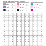 Free Printable & Interactive Mystery Picture Worksheets For Multiplication Colouring Hidden Pictures