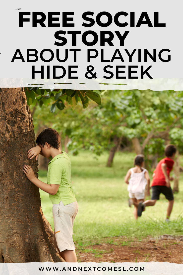 Free Printable Social Story About Playing Hide &amp;amp; Seek | And Next throughout Free Hide And Seek For Adults Printable