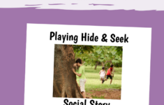 Free Printable Social Story About Playing Hide &amp; Seek | And Next with regard to Free Hide And Seek For Adults Printable