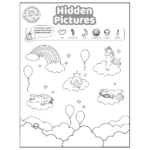 Free Unicorn Hidden Pictures Printables | Kids Activities Blog In Hidden Pictures For Preschoolers Worksheet