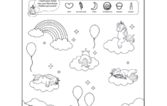 Free Unicorn Hidden Pictures Printables | Kids Activities Blog with Hidden Pictures For 5 Year Olds