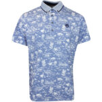 Greyson Golf Shirt   Hidden Village Polo   Cloud Aw24 Regarding Golf Shirt With Hidden Pictures