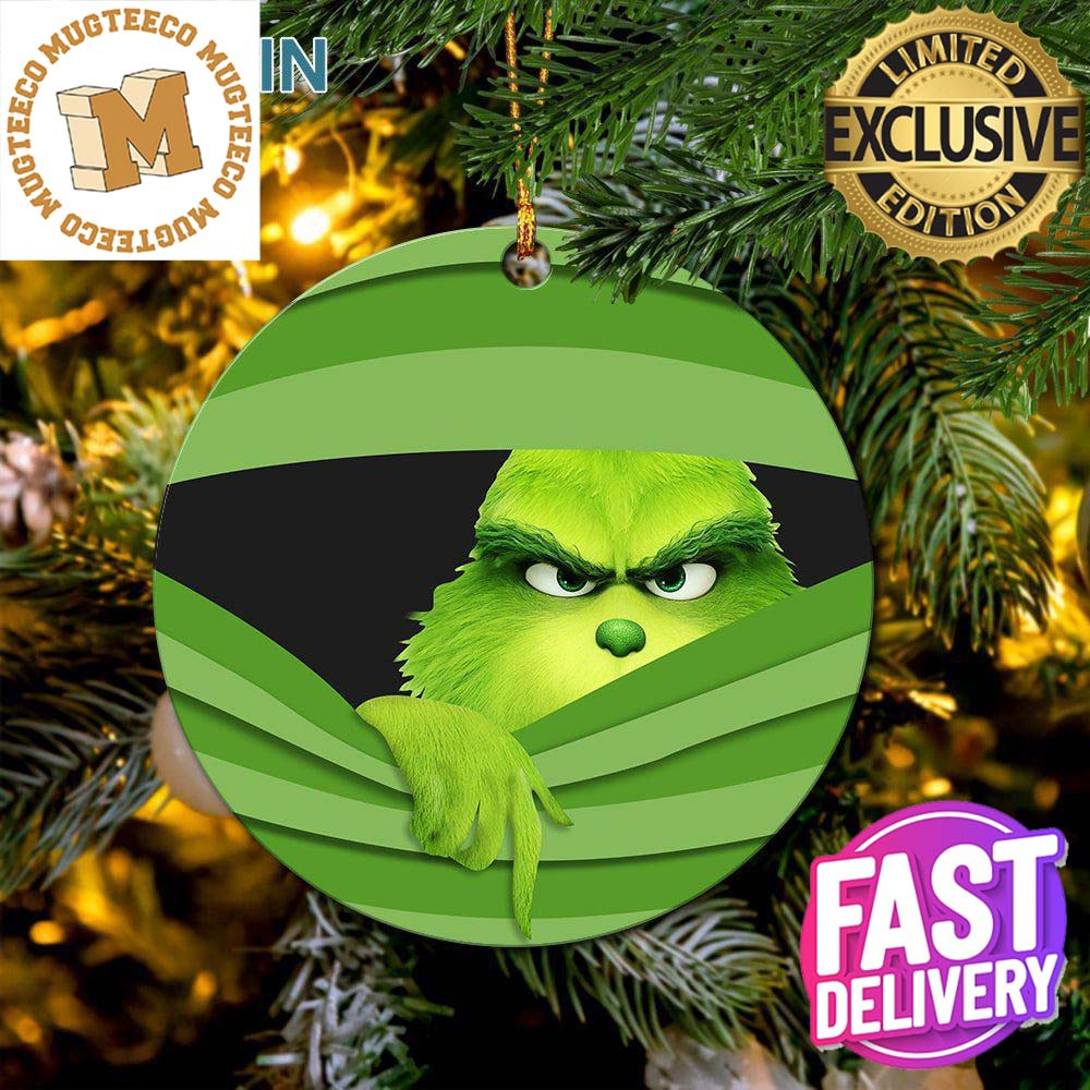 Grinch Hidden Stole The Christmas Holiday Gifts Xmas Decorations throughout Ornaments with Hidden Pictures