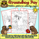 Groundhog Day Hidden Picture Printables I Spy Games And Colouring Regarding Groundhog Day Hidden Pictures