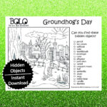 Groundhog'S Day   Bolo   Be On The Look Out, Hidden Objects Intended For Groundhog Day Hidden Pictures