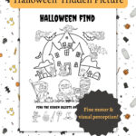 Halloween Fine Motor Hidden Picture   Etsy.de In Halloween Hidden Pictures