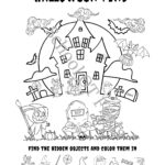 Halloween Fine Motor Hidden Picture   Etsy.de Inside Hidden Pictures For Halloween