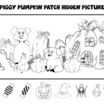 Halloween Hidden Objects   15 Free Pdf Printables | Printablee Intended For Hidden Pictures Piggy Pumpkin Patch