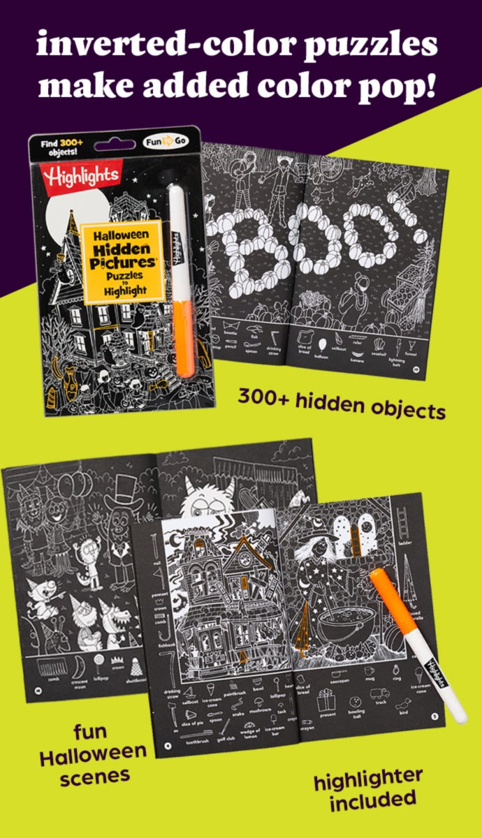 Halloween Hidden Pictures To Highlight | Highlights For Children in Halloween Hidden Pictures Highlights