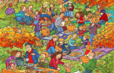 Happy Autumn! This Highlights What'S Wrong? Piece From 2012 Is in Fall Hidden Pictures Highlights