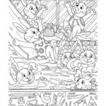 Happy Easter — Jeanie Neal Face Up First Inside Hidden Pictures Swimming Jpg