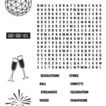 Happy New Year Hidden Words • Beeloo Printable Crafts And Inside Happy New Year Hidden Pictures