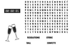 Happy New Year Hidden Words • Beeloo Printable Crafts And inside Happy New Year Hidden Pictures