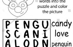 Help Reindeer Find All Hidden Words Stock Vector (Royalty Free in Easy Christmas Hidden Pictures