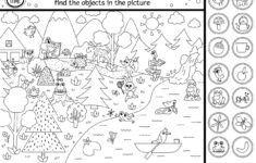 Hidden Animals Illustration Black And White Stock Photos &amp; Images in Hidden Pictures Black And White