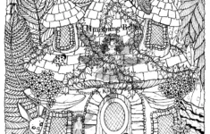 Hidden Animals - Turtle And Tortoise Coloring Pages For Adults in Hard Hidden Images For Adults