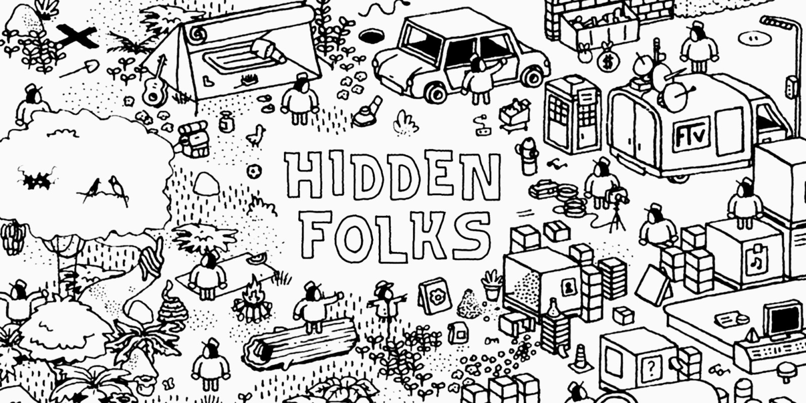 Hidden Folks | Nintendo Switch Download-Software | Spiele with regard to Hidden Pcitures