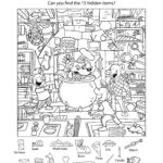 Hidden Object   20 Free Pdf Printables | Printablee   Worksheets Throughout Find Hidden Objects Printables