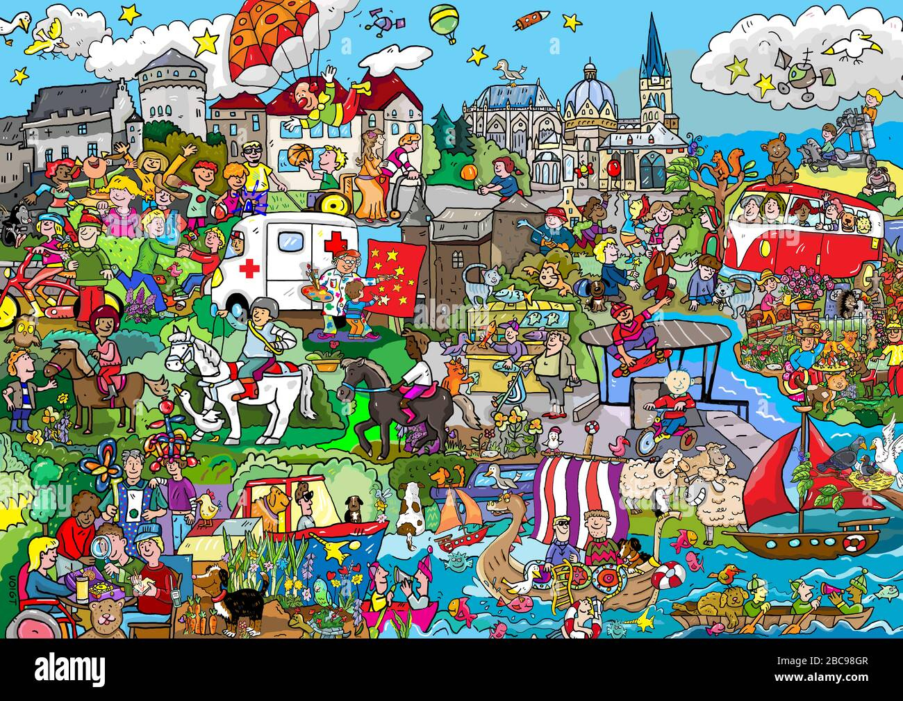 Hidden Object, Aachen Stock Photo - Alamy intended for Hidden Object Pictures