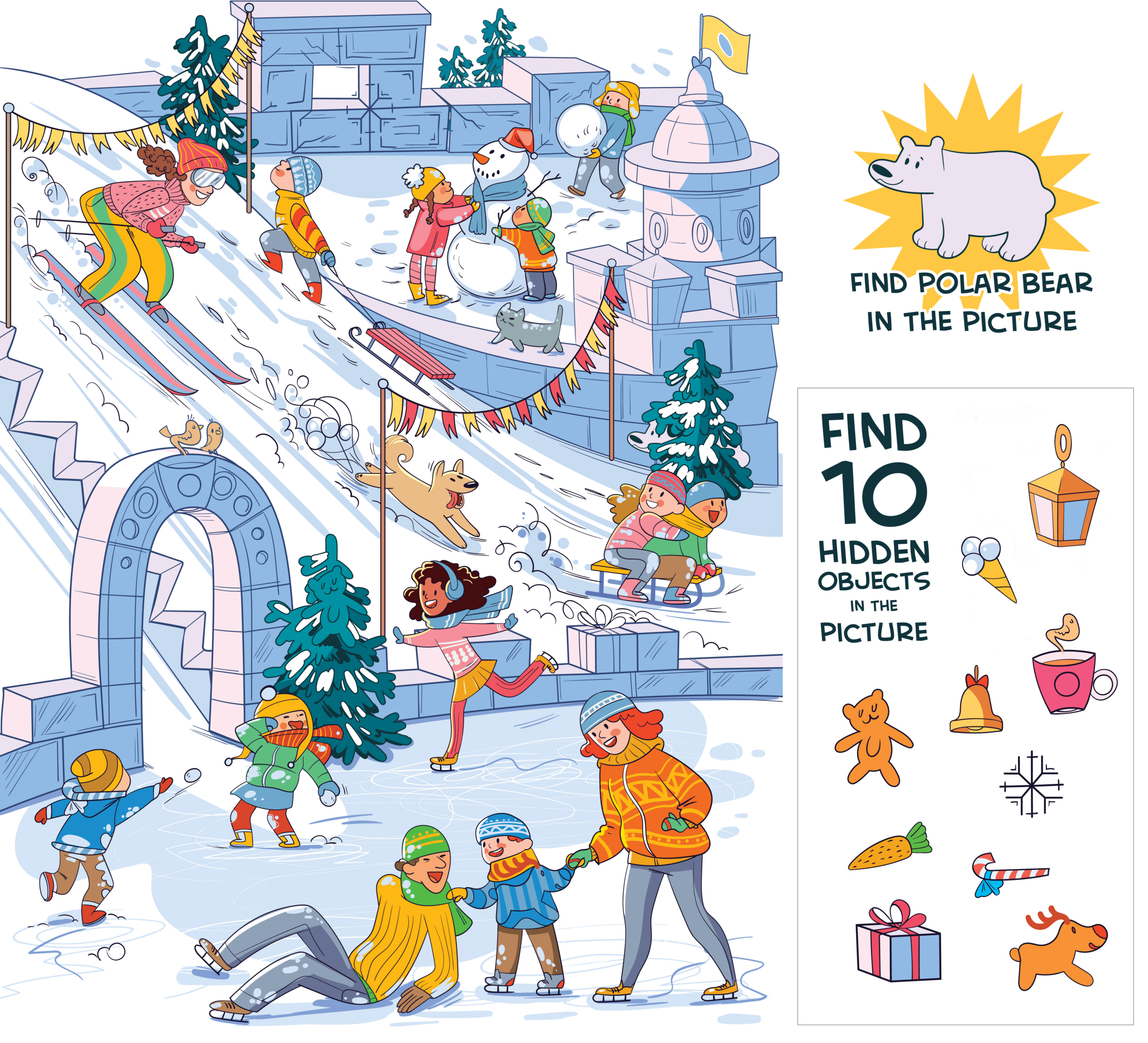 Hidden Objects&amp;quot; - Puzzle Prime in Hidden Pictures Find the Object