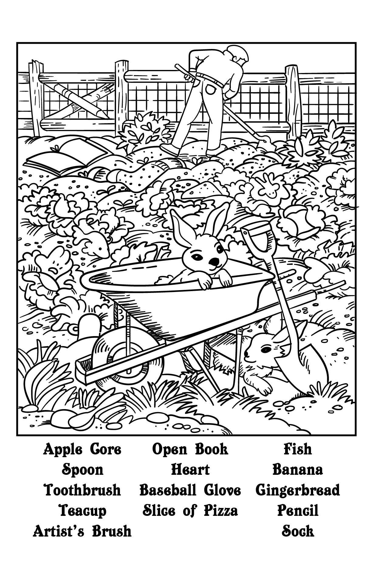 Hidden Picture Coloring Page | Fill In The Colors To Find Hidden within Hard Hidden Images For Adults