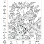 Hidden Picture Puzzle Book   Hidden Object Game   Pixel Art Throughout Hidden Pictures Printable Book