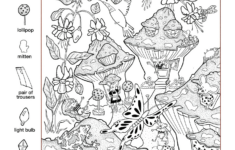 Hidden Picture Puzzle Book - Hidden Object Game - Pixel Art throughout Hidden Pictures Printable Book