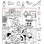 Hidden Picture Puzzle Book   Hidden Object Game   Pixel Art Throughout Hidden Pictures Printable Book