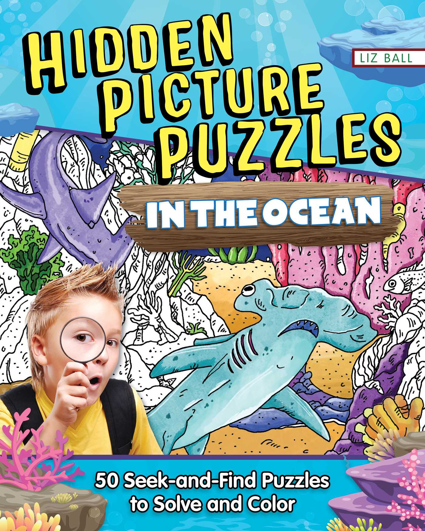 Hidden Picture Puzzles In The Ocean | Bookliz Ball | Official pertaining to Liz Ball Hidden Pictures Answers