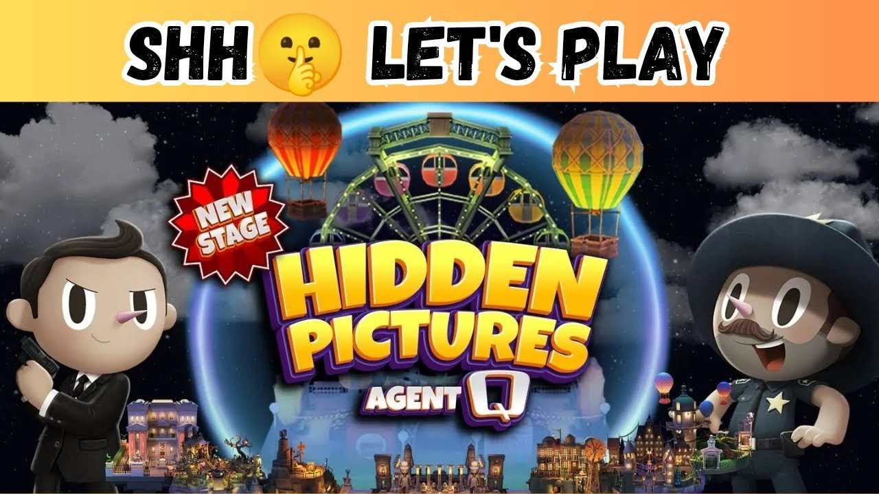 Hidden Pictures Agent Q - Gameplay - Shh🤫 Let&amp;#039;S Play inside Let Play Hidden Pictures