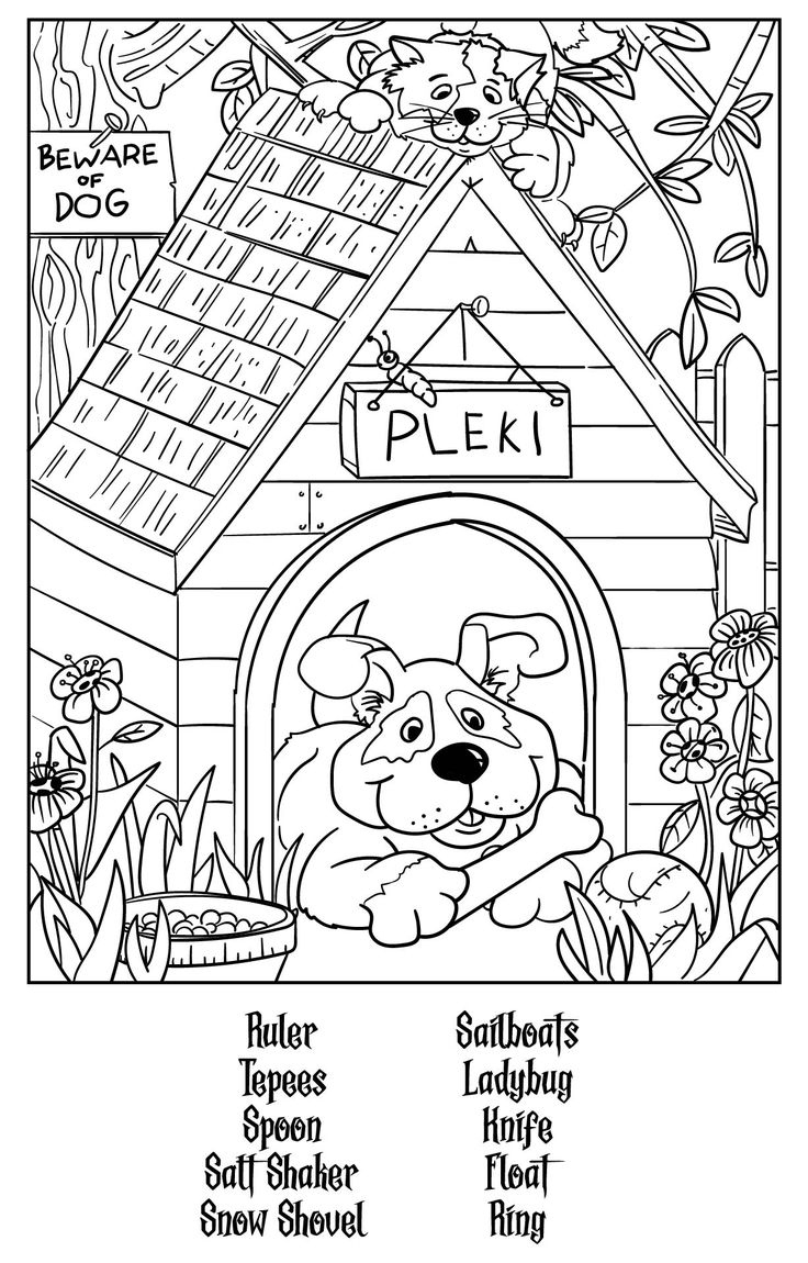 Hidden Pictures For Adults - 10 Free Pdf Printables | Printablee pertaining to Hidden Pictures For Adults